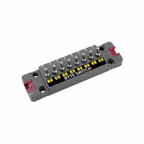 ByteSwitch – 8 jungikliai + 9 WS2812C RGB diodai – STM32G031 – Bloko išplėtimo modulis – M5Stack U191
