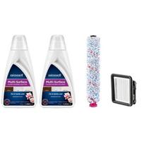 Bissell MultiSurface priedų rinkinys (2x valymo skysčiai, volelis, filtras)