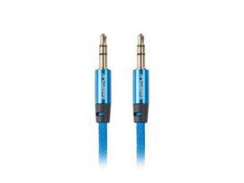 LANBERG CA-MJMJ-10CU-0010-BL Premium Cable Audio Mini jack 3.5mm 3pin. 1m Blue
