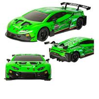 Nuotoliu valdomas automobilis Lamborghini Huracán GT3 RC, žalias