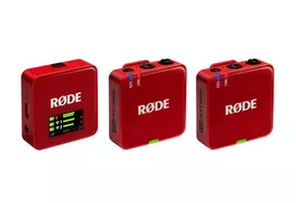 "RODE Wireless GO III" raudona