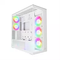 "Arctic Xtender (White) transparent window w/o GPU vertical mount"
