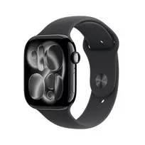 Išmanusis laikrodis Apple Watch Series 11 GPS 42mm Jet Black Aluminium Case with Black Sport Band - M/L