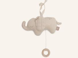 Jollein muzikinis kabinamas žaislas Elephant Tales