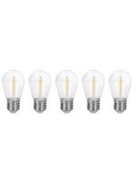 5 vnt. 1W, E27 lemputės girliandoms
