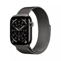 Išmanusis laikrodis Apple Watch Series 11 GPS + Cellular 46mm Slate Titanium Case with Slate Milanese Loop - M/L