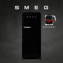 Šaldytuvas SMEG FAB28RDBLM6 (matinis) + DOVANA - Užsakomoji prekė