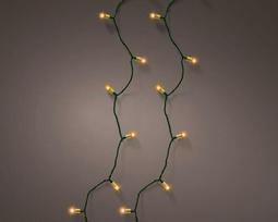 Elektrinė girlianda VINTAGE LIGHTS 50 LED 8 režimai šiltai geltona elem 3xAA(neįeina) 4,9m