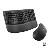 LOGITECH Wave  AND  Lift Combo Wireless Keyboard and Mouse (920-013633)