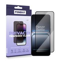 FoneKit Privacy+ Full Cover Screen Protector, OnePlus Nord 5 (6438148063061)