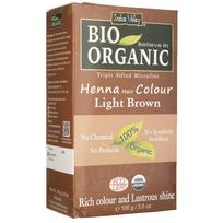 Indus Valley Henna plaukų dažai šviesiai rudi - 100 g