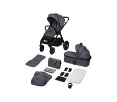Lionelo - Kombinuotas vežimėlis 2in1 LAYLA Grey Stone
