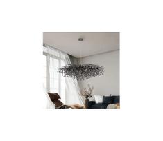 Paul Neuhaus 2031-18 - Kabantis šviestuvas ant laido ICICLE 15xG9/40W/230V 75x150 cm juodas