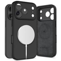 Tech-Protect Silicone MagSafe iPhone 17 Pro case - Black - 330157