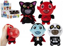Antistresinis žaislas PBJ'S HALLOWEEN PLUSH PJB JELLY HEAD, įv. rūšys