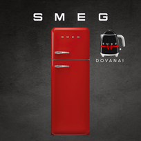 Šaldytuvas SMEG FAB30RRD6 + DOVANA - Užsakomoji prekė