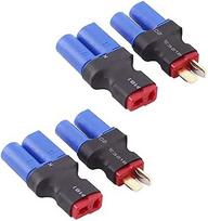 4 vienetai EC5 į T-Plug Deans stiliaus vyriškos lyties moteriškos RC jungties adapteris