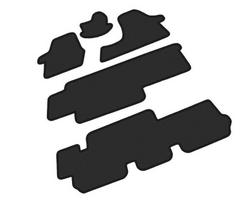 Kilimėliai ARS VOLKSWAGEN T5 TRANSPORTER 2003-2015 (9 v., I, II ir III e.) /MAX3 Velour