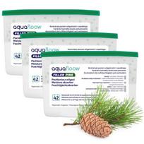3x AquaFloow Refiller drėgmės sugėriklis 400 ml - pušų kvapo