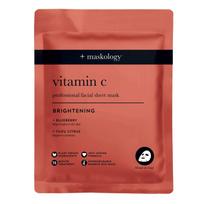 maskology VITAMIN-C Professional Sheet Mask Lakštinė veido kaukė su vitaminu C, 22ml