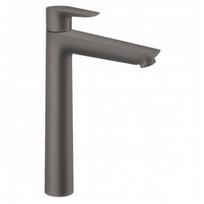 Hansgrohe Talis E 240 aukštas praustuvo maišytuvas 71717340 juodo braižyto chromo spalvos, be dugno vožtuvo