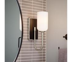 Kichler KL-SOLIA-1W-BNB - LED vonios šviestuvas SOLIA 1xG9/3W/230V IP44 chromuotas