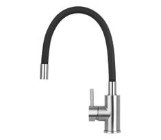 Concept BDC7138 - Virtuvinis maišytuvas su lanksčiu snapeliu blizgus chromas/juoda