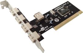 MicroConnect 4 + 1 Port USB 2.0 PCI Card Main chip : NEC720101 4