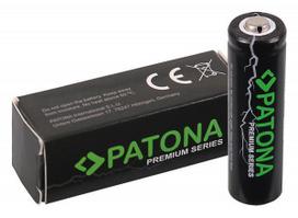 Akumuliatorius su iškilusiu + 14500 3.7V 800mAh 1.5A Li-Ion be PCM apsaugos PATONA