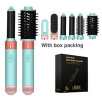 6 viename Multi Styler Naujo dizaino plaukų džiovintuvas plaukams 6 viename plaukų formavimo įtaisas su garbanojimo cilindru karšto oro šepečiu formavimo įrankiu MultiStyler