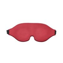 Sportsheets Sportsheets Saffron Blindfold - Adjustable Memory Foam Eye Mask, Black/Red
