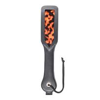 Sportsheets Sportsheets Amber Spanker Gold-Tortoiseshell Impact Paddle, Rigid Handle