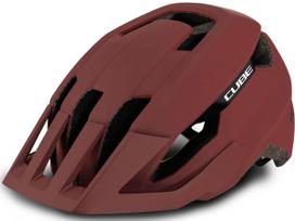 Šalmas Cube Stray burgundy
