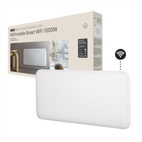 Mill Invisible Smart WiFi Heater | PA1000WIFI4 | Panel Heater | 1000 W | Suitable for rooms up to 12-16 m² | White | IPX4