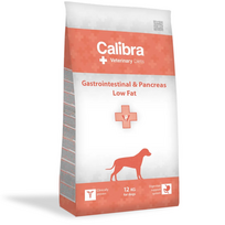 CALIBRA VD Dog Gastrointestinal and Pancreas Low Fat - sausas maistas šunims - 12kg