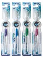 Deo Life Crystal Silver antibakterinis dantų šepetėlis, rožinis, 1 vnt.