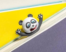 3D PANDA knygų skirtukas DOVANŲ Dovana