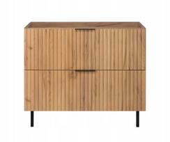 Vonios spintelė su kojelėmis, Craft ąžuolas FLOW 80 cm