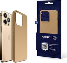 3MK Etui Hardy Silicone MagCase Dark Gold iPhone 15 Pro
