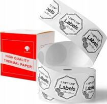 Phomemo Adhesive Paper Stickers 140 Round Label Phomemo M110 M120 M200 M220 M221 / XY5050-140