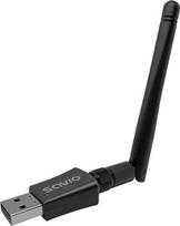 Network card Savio USB Wi-Fi adapter, 2.4 GHz / 5 GHz, 433Mbps, AK-61