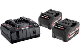Priedų rinkinys Metabo 18 V; 2x5,2 Ah akum.