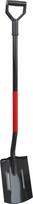 Kastuvas 195x260mm U formos juodas su lenktu met. kotu 86cm