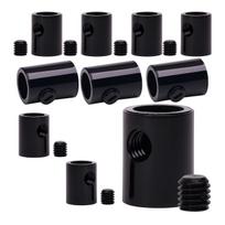 Kabelio užraktas - skaidrus - 6.5 mm kabeliui - kabelio spaustukas - 10 vnt