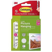 3M Command Strips Large 4pcs, white 7100336547