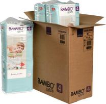 Ekologiškos sauskelnės Bambo Nature 4 dydis, 7-14 kg, 144 vnt.