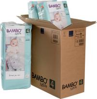 Sauskelnės-kelnaitės Bambo Nature 4 (7-14 kg), 3x40 vnt.