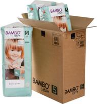 Sauskelnės-kelnaitės Bambo Nature 5 (12-18 kg), 114 vnt.