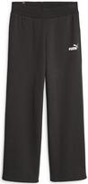 Puma sportinės kelnės moterims Ess+ Straight Leg 676093 01, juodos