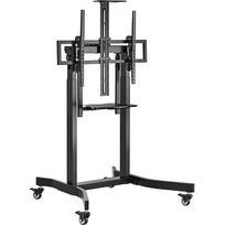 Gembird Motorized height adjustable TV floor stand with caster wheels, 55-100" TVS-100T-01
